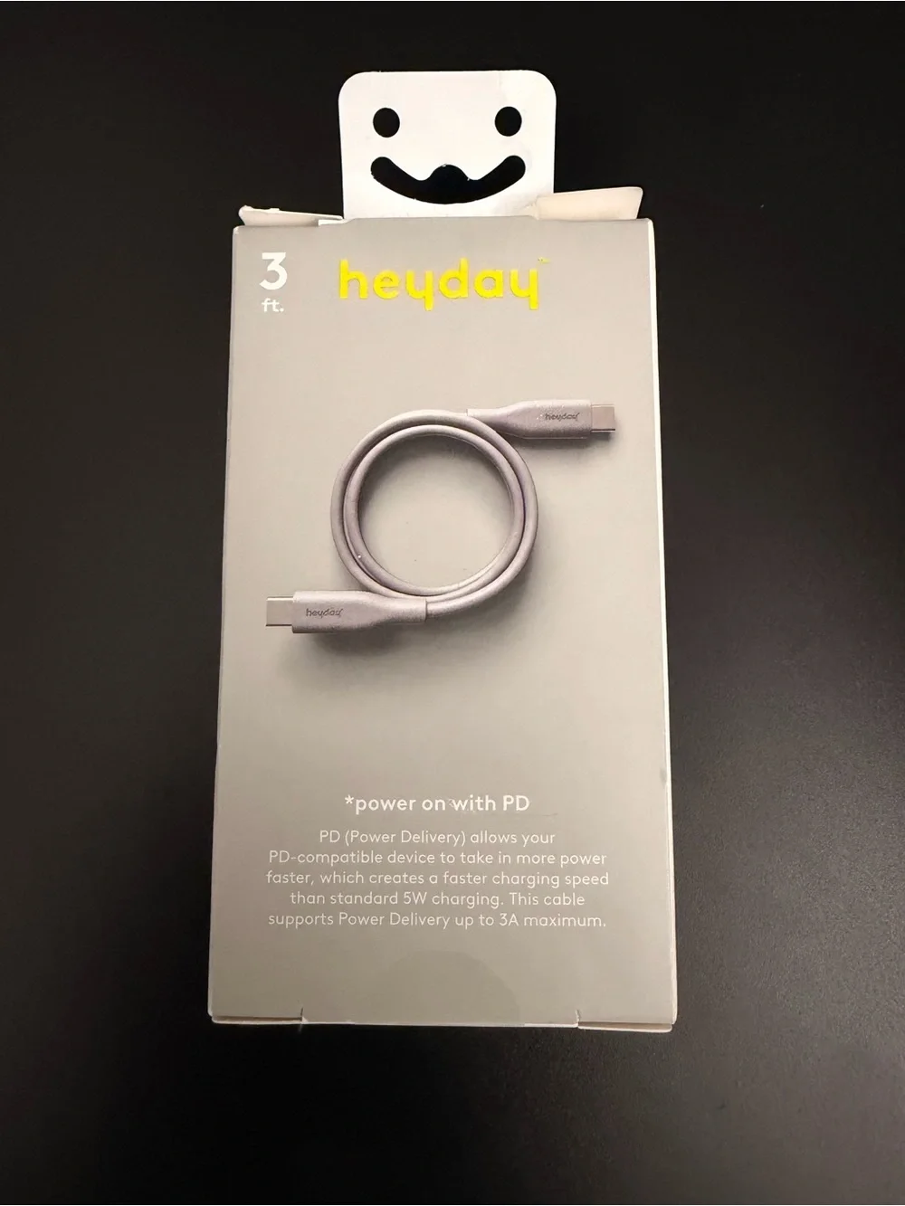 HEYDAY Soft Touch Fast Charging Cables